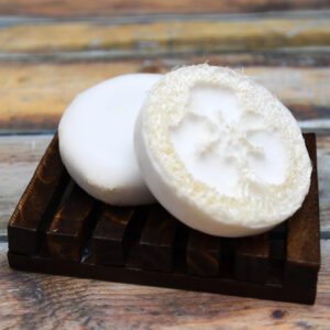 4 oz loofah soap (oatmeal shea soap)